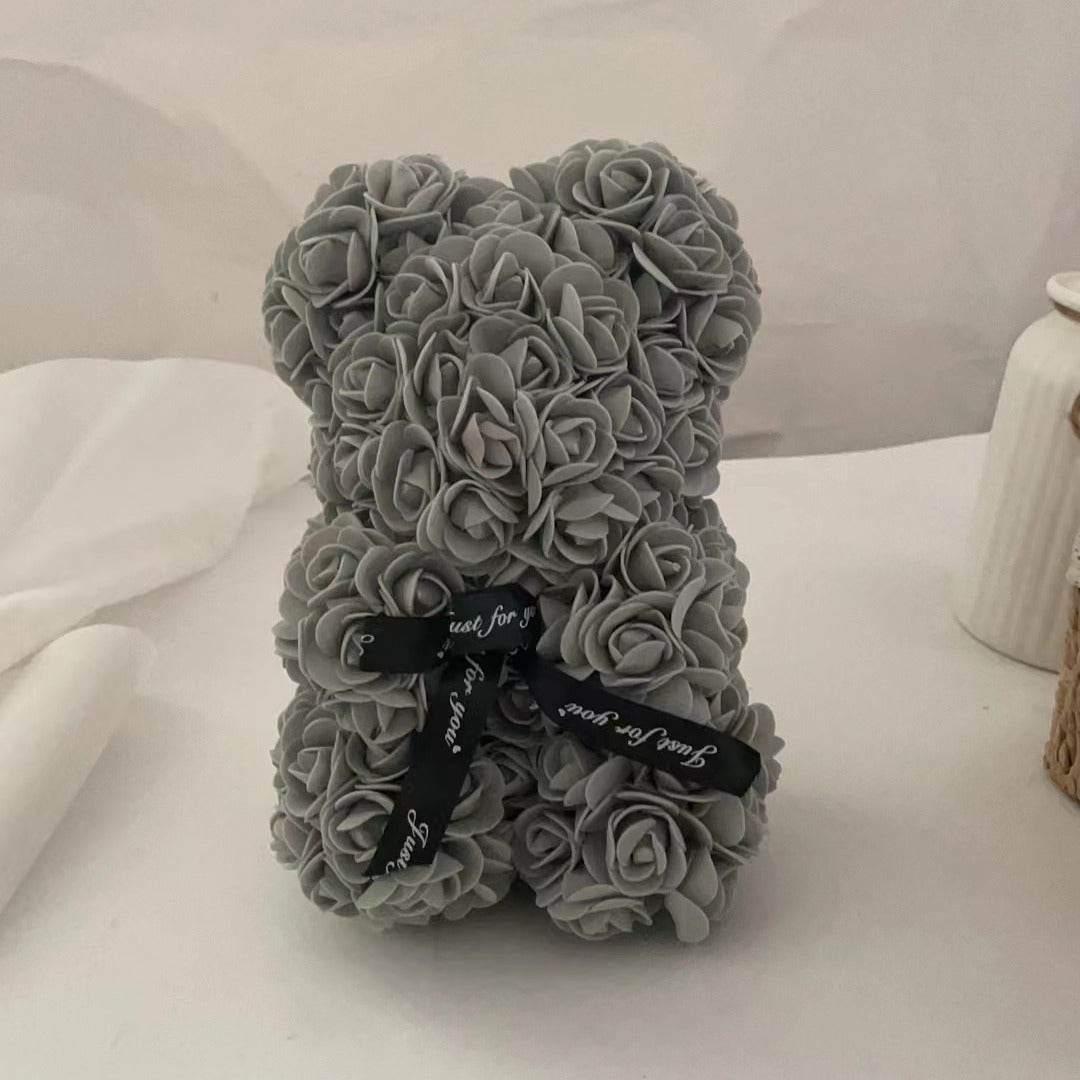 Artificial Rose Bear Valentine Gift