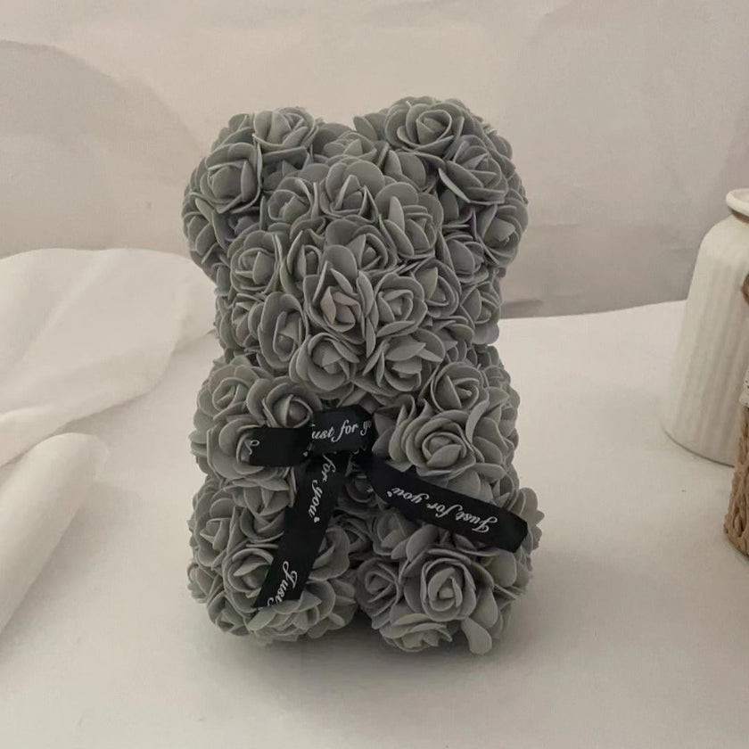 Artificial Rose Bear Valentine Gift