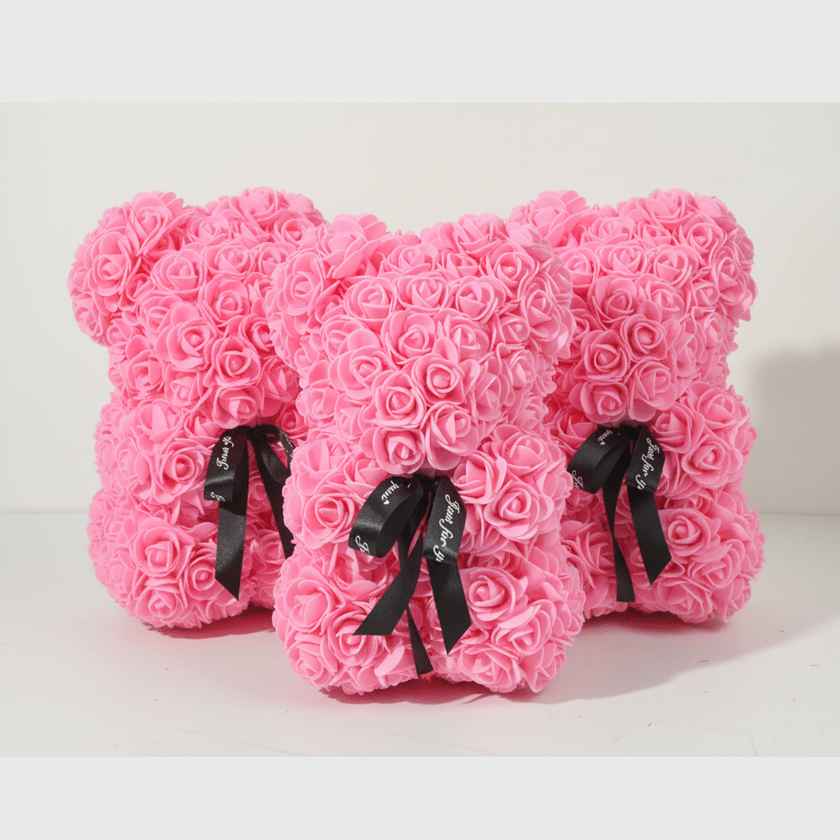 Artificial Rose Bear Valentine Gift