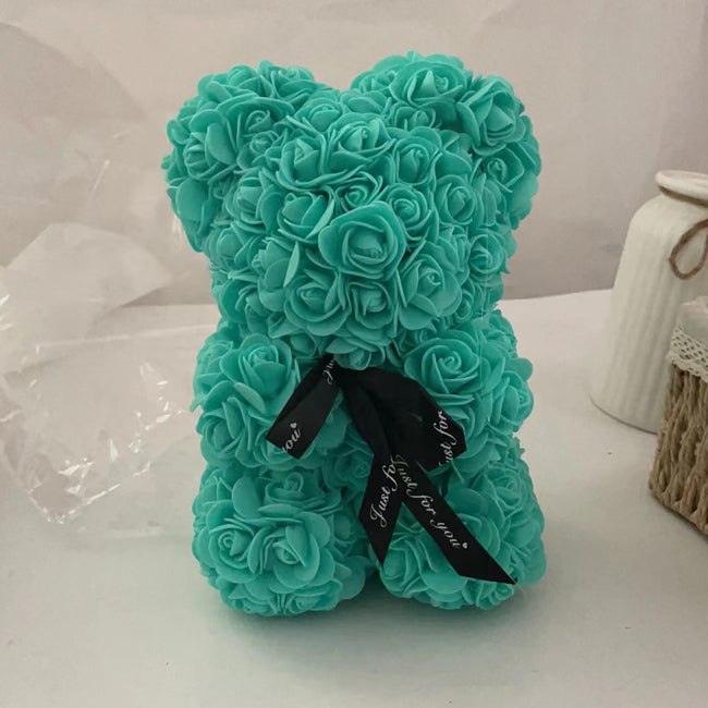 Artificial Rose Bear Valentine Gift