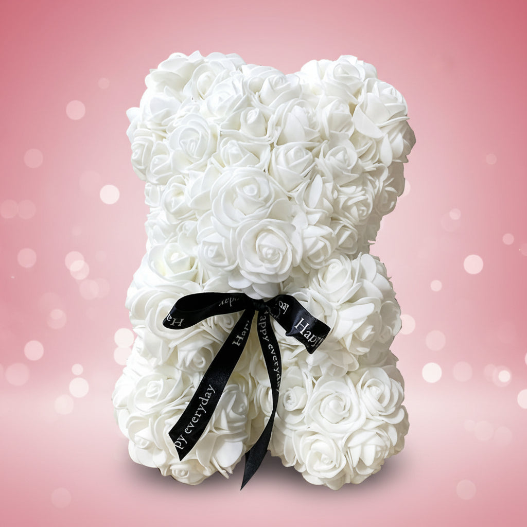 Artificial Rose Bear Valentine Gift