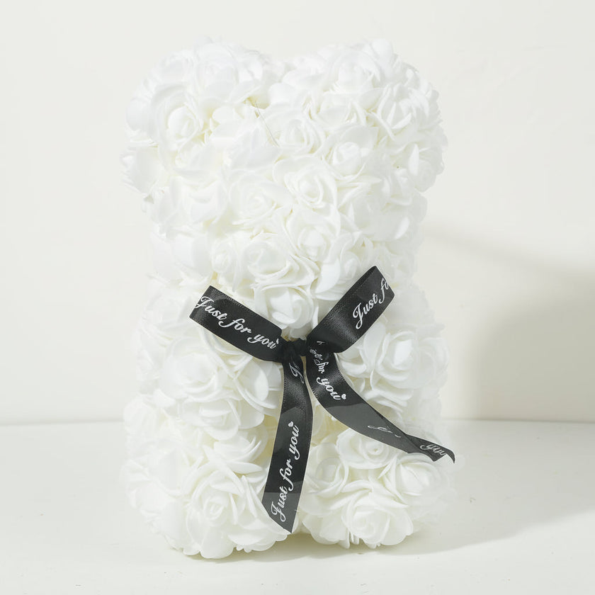 Artificial Rose Bear Valentine Gift
