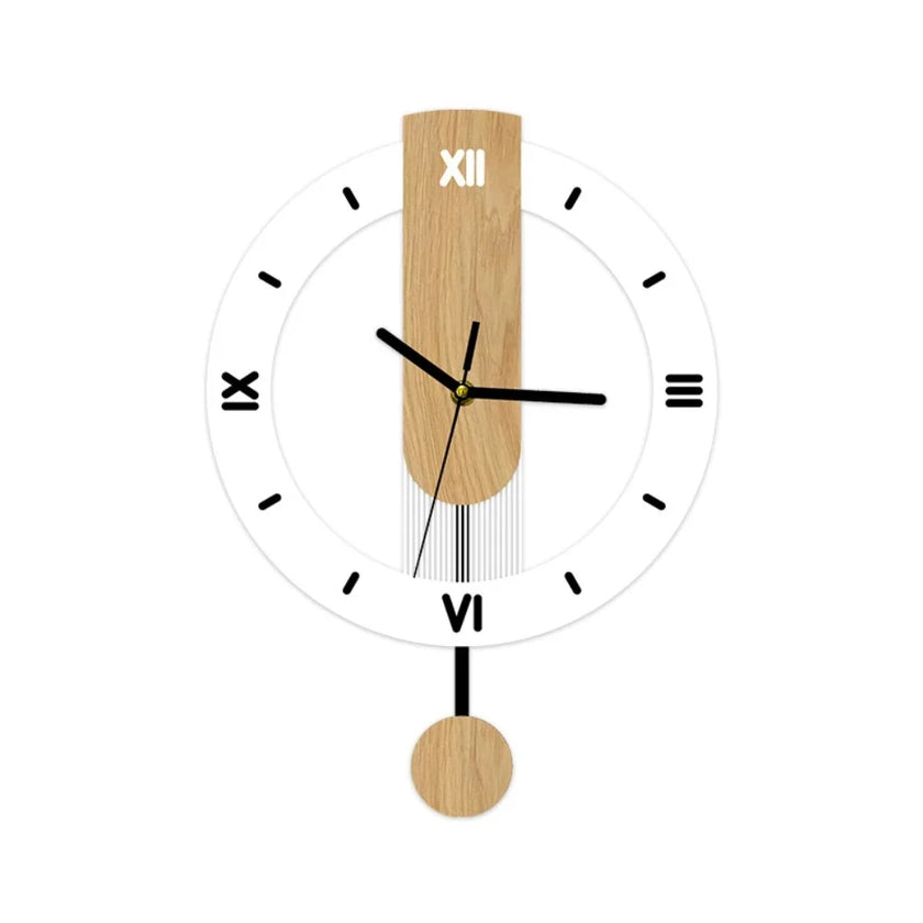 Minimalist Pendulum Wall Clock