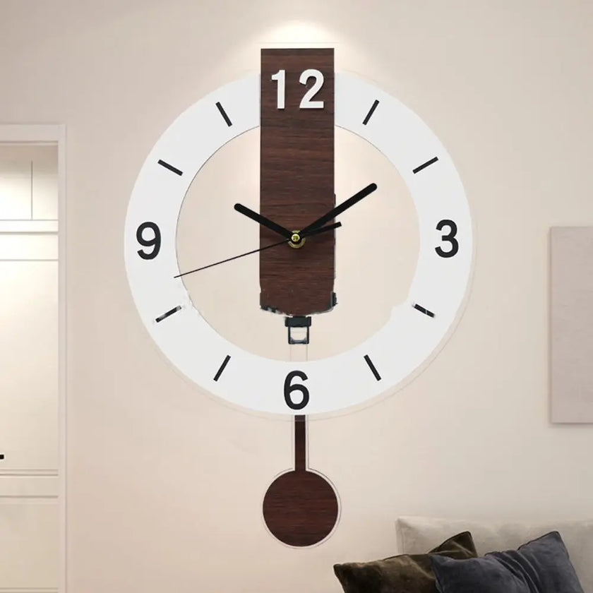 Minimalist Pendulum Wall Clock