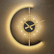 Lunaris Wall Lamp Clock