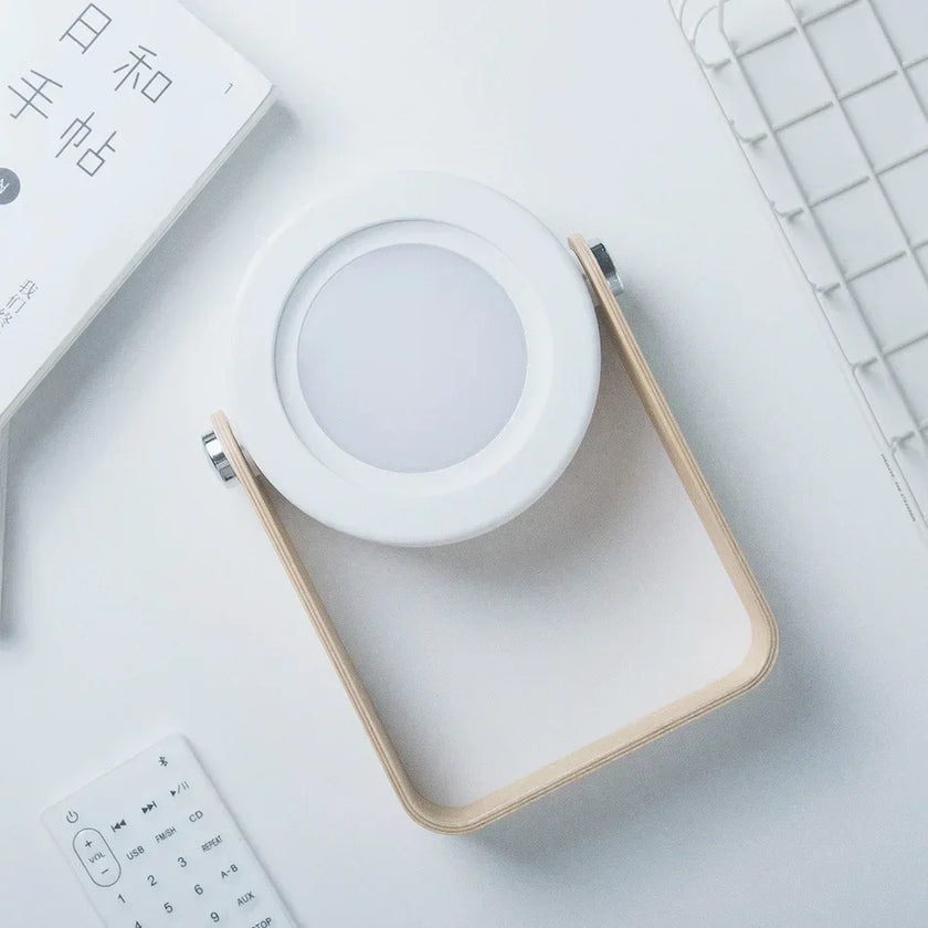 Creative Wooden Handle Portable Lantern