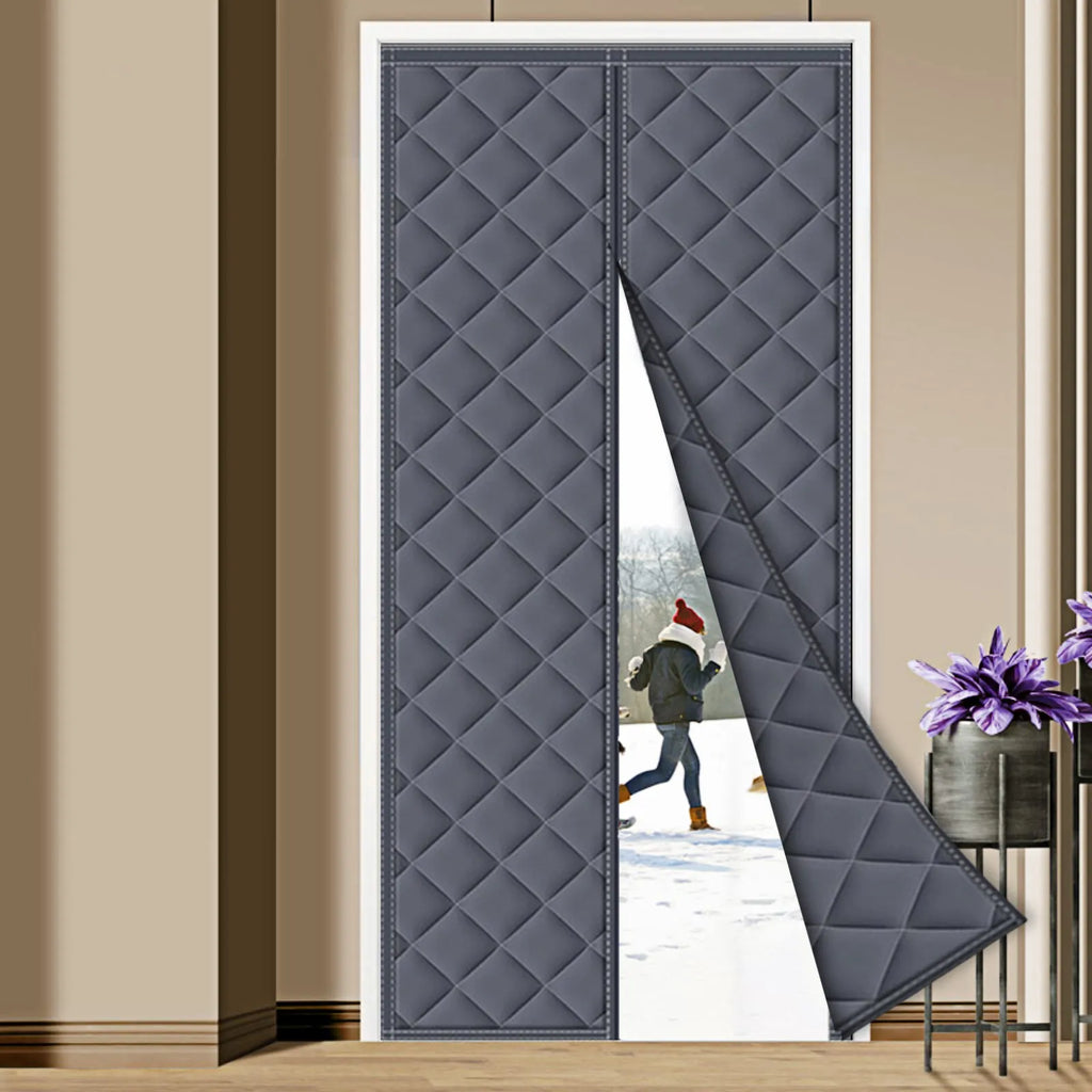 Magnetic Door Insulation Curtain: Block Drafts, Cut Energy Waste
