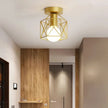 Modern Gold Ceiling Light