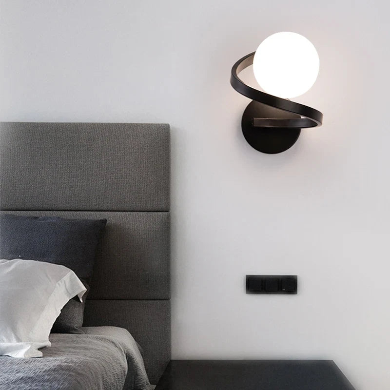 Astra Spiral Dual LED Wall Light