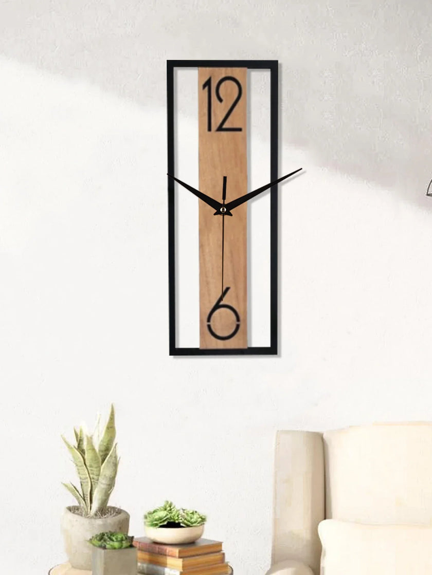 Modern Rectangular Wall Clock