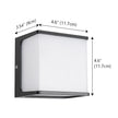 AeroCube Waterproof LED Wall Light