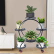 Metal Plant Stand with Wheels
