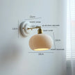 Nordic Cream Ceramic Wall Lamp