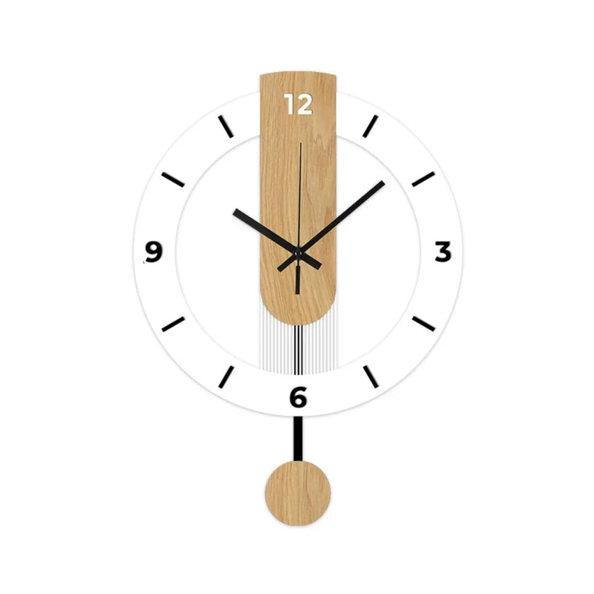 Minimalist Pendulum Wall Clock