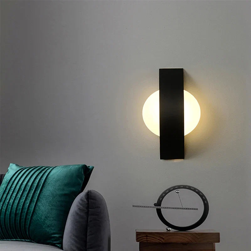 Acrylic Sphere Wall Lamp