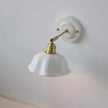 Nordic Cream Ceramic Wall Lamp