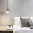 Modern Nordic Glass Globe Pendant Light