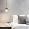 Modern Nordic Glass Globe Pendant Light
