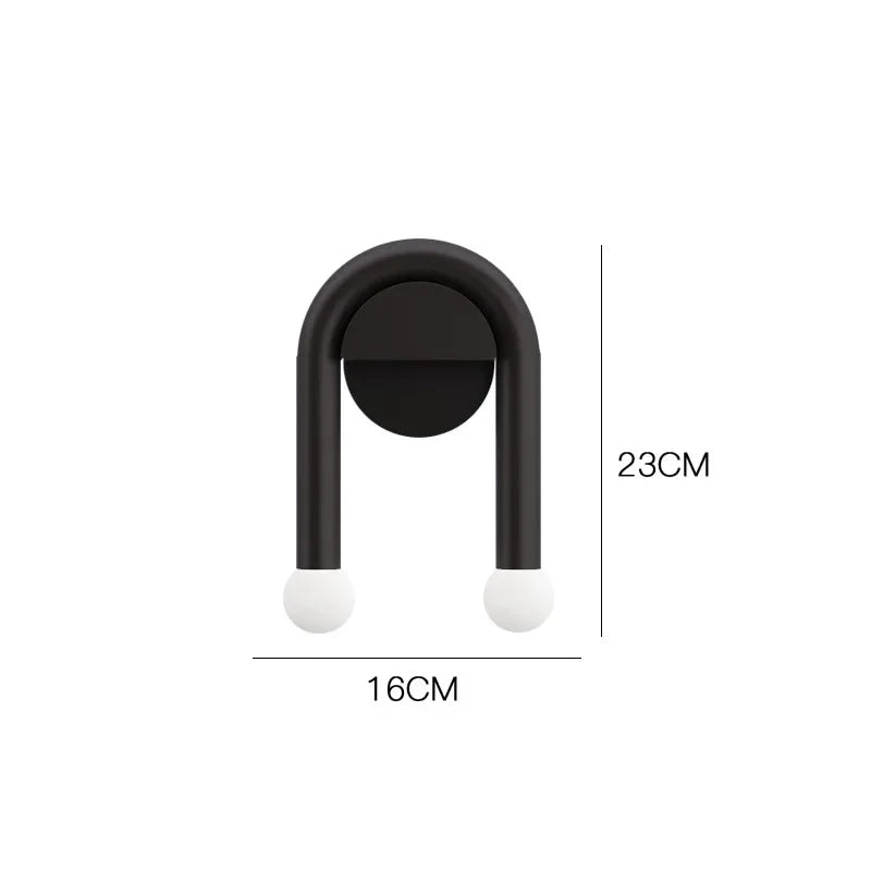 Arcus Modern Arched Wall Light