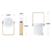 Creative Wooden Handle Portable Lantern