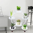 Metal Plant Stand with Wheels