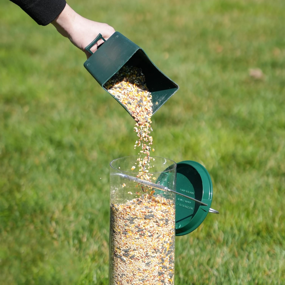 Squirrel-Proof Metal Bird Feeder