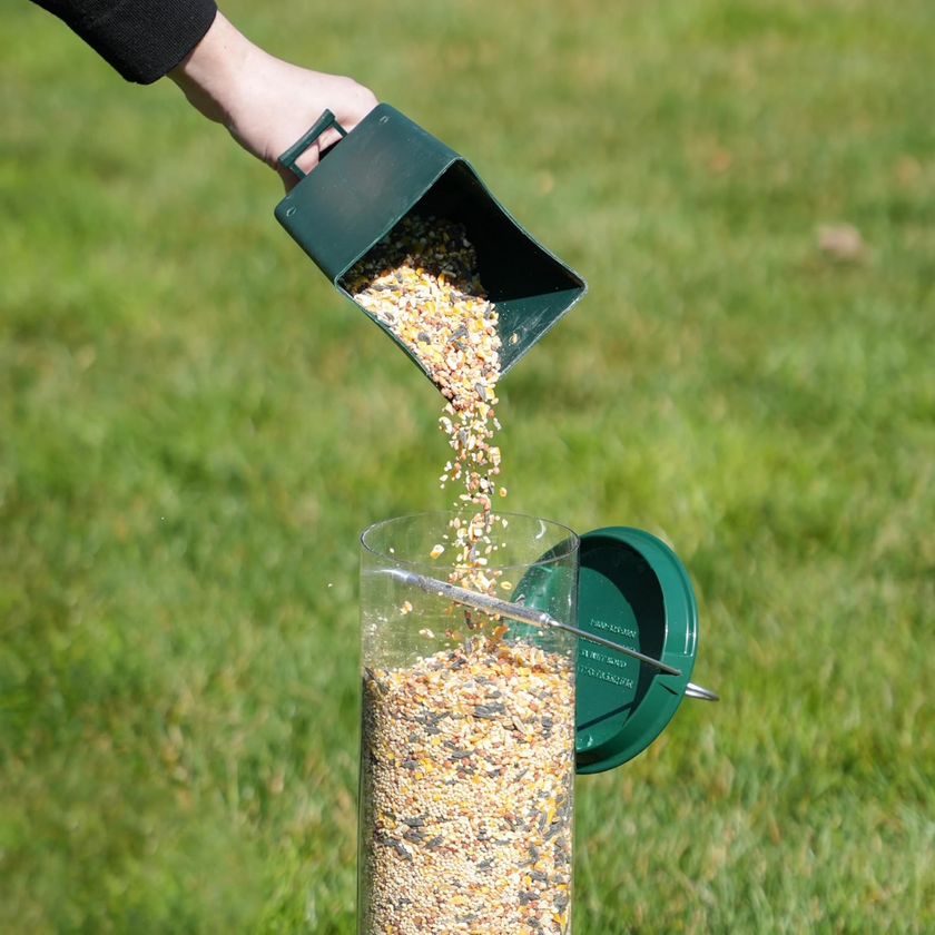 Squirrel-Proof Metal Bird Feeder