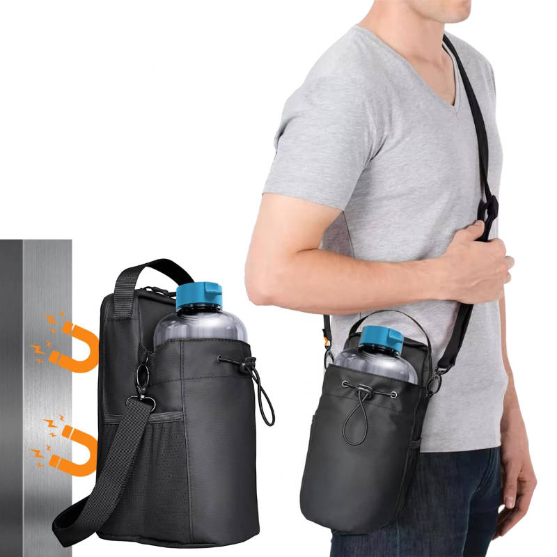 Magnetic Gym Bag: Small, Versatile, Off the Floor