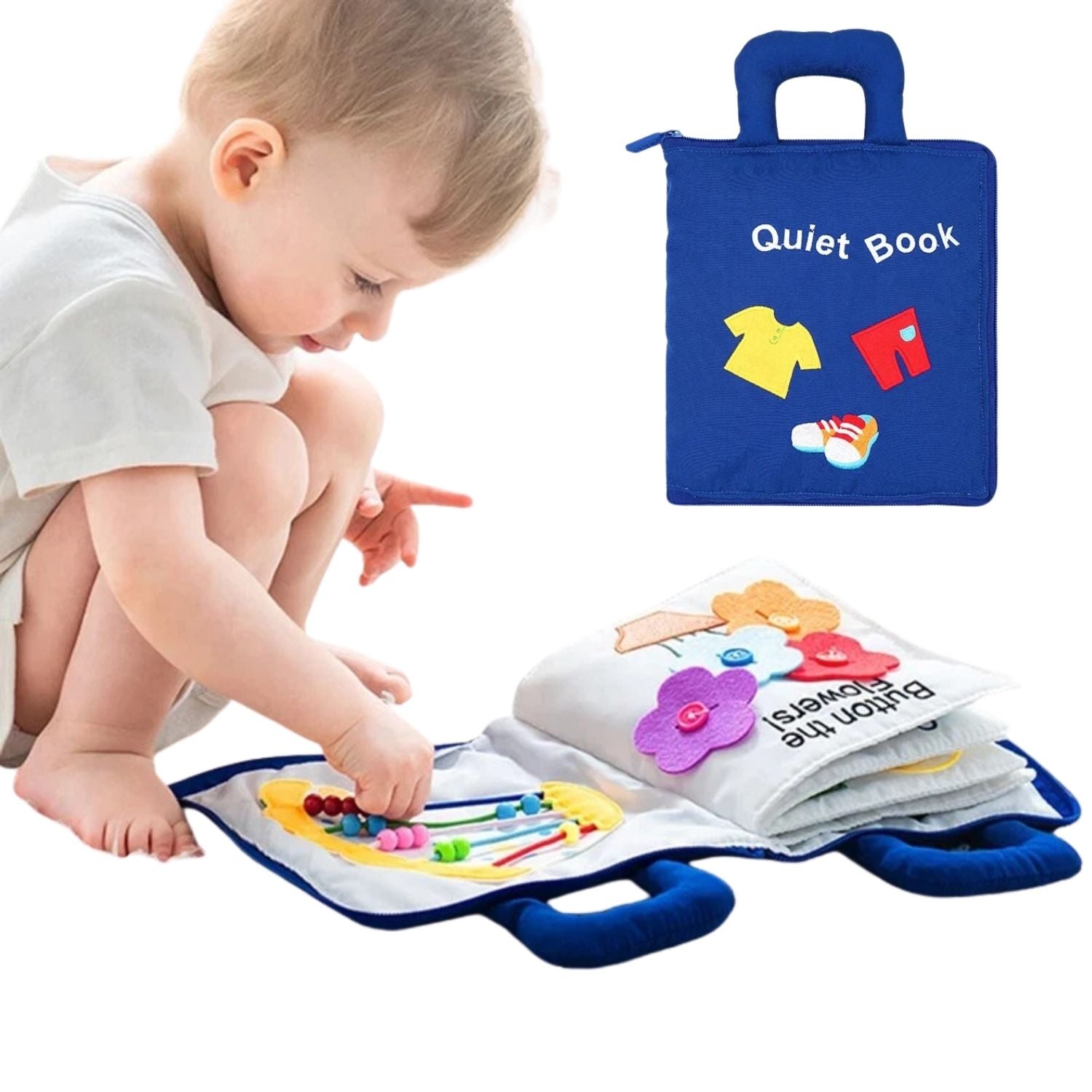 Montessori Book for 1-Year-Olds: Simple Pages That Hold Attention