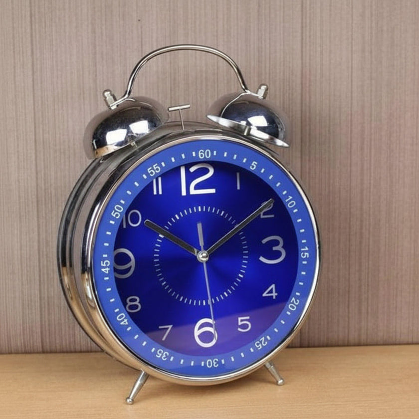 Vintage Metal Double Bell Alarm Clock