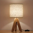Nordic Wooden Tripod Table Lamp