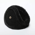 Plush Winter Ear Muffs with Earpiece: Cold Protection, Clear Calls