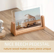 U-Shaped Acrylic & Wood Photo Frame