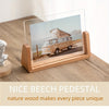 U-Shaped Acrylic & Wood Photo Frame