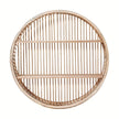 Round Bamboo Wall Shelf