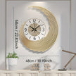 Modern 3D Metal Wall Clock