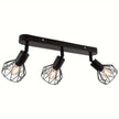 Vintage 3-Light Ceiling Spotlight