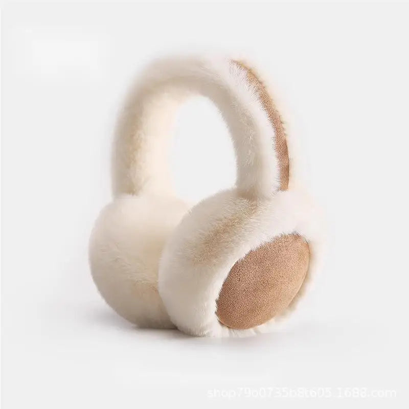 Plush Ear Muffs Winter Headband: Soft Protection from the Cold