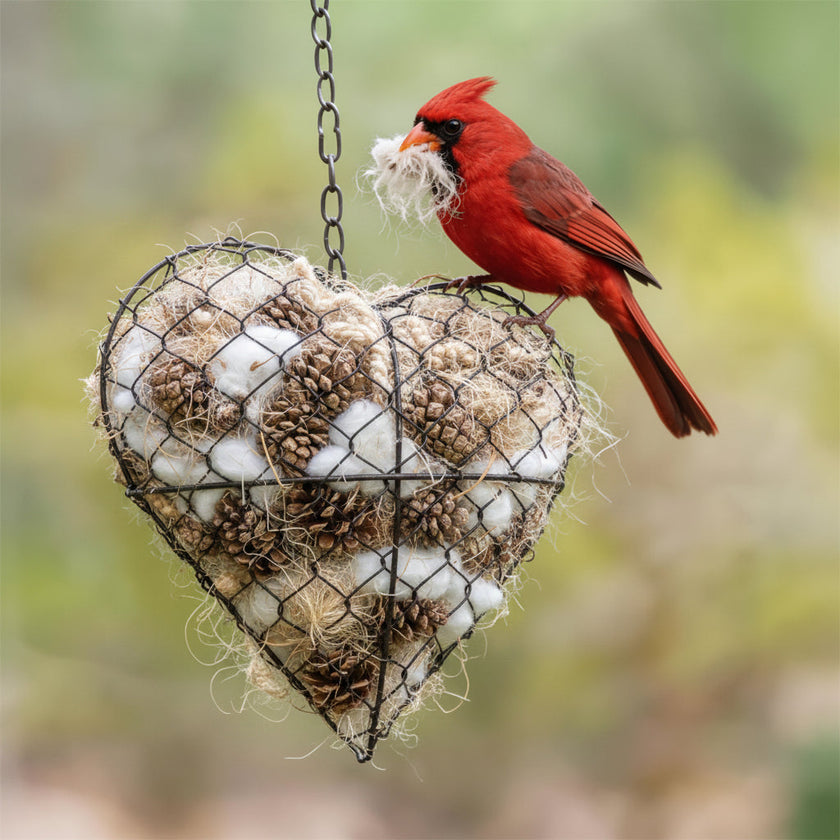 Heart Shape Bird Nesting Material