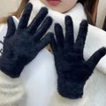 Soft Plush Winter Gloves for Women: Cozy Cold-Weather Comfort
