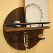 Round Wooden Key Holder