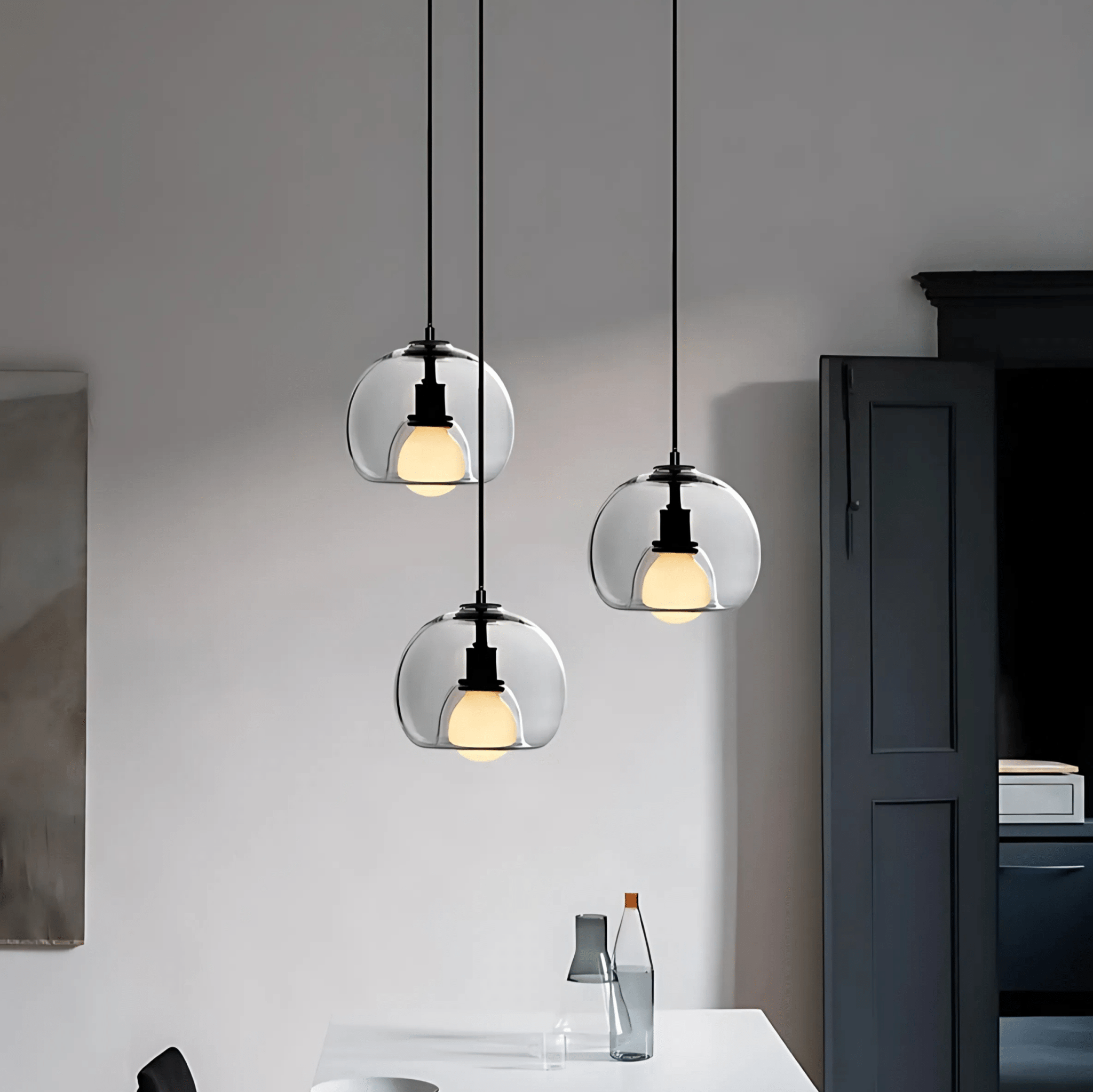 Clyde Glass Pendant Light