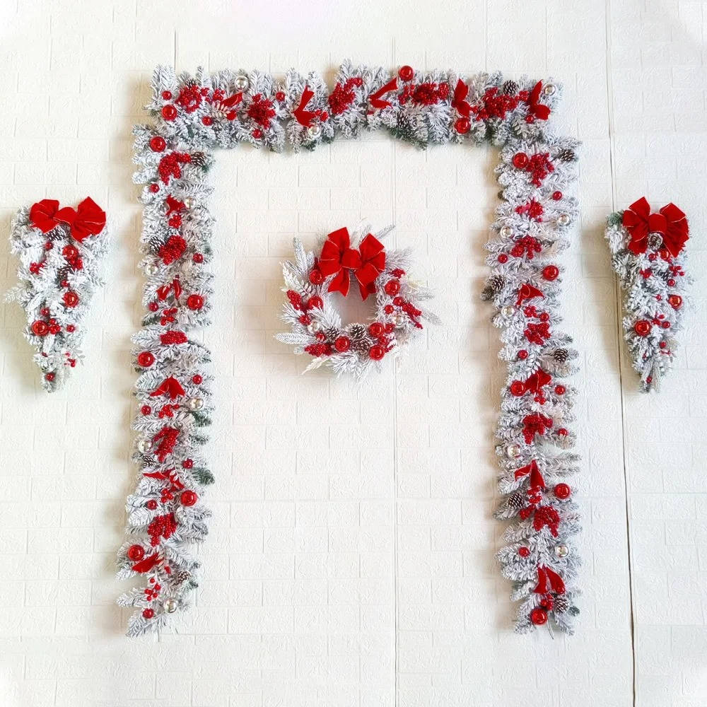 Christmas Door Decorations Full Set: Instant Holiday Curb Appeal