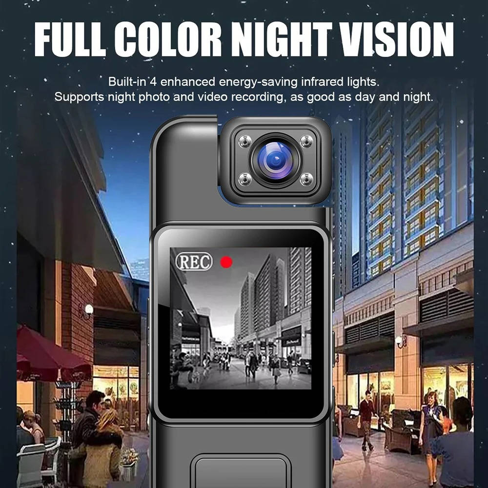 4K Mini Body Camera: WiFi Recording That Fits in Your Pocket