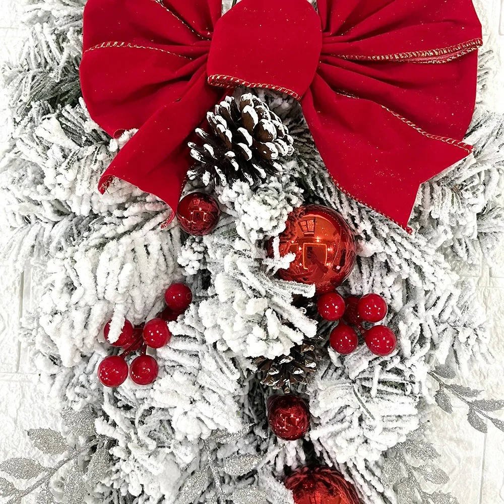 Christmas Door Decorations Full Set: Instant Holiday Curb Appeal