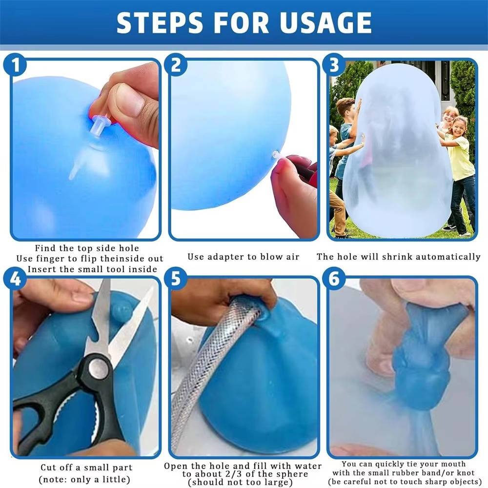 Giant Jelly Balloon Ball: 3-Set Backyard Fun
