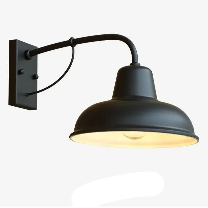 Antique Vintage Barn Light: Warm Glow for Porches and Entryways