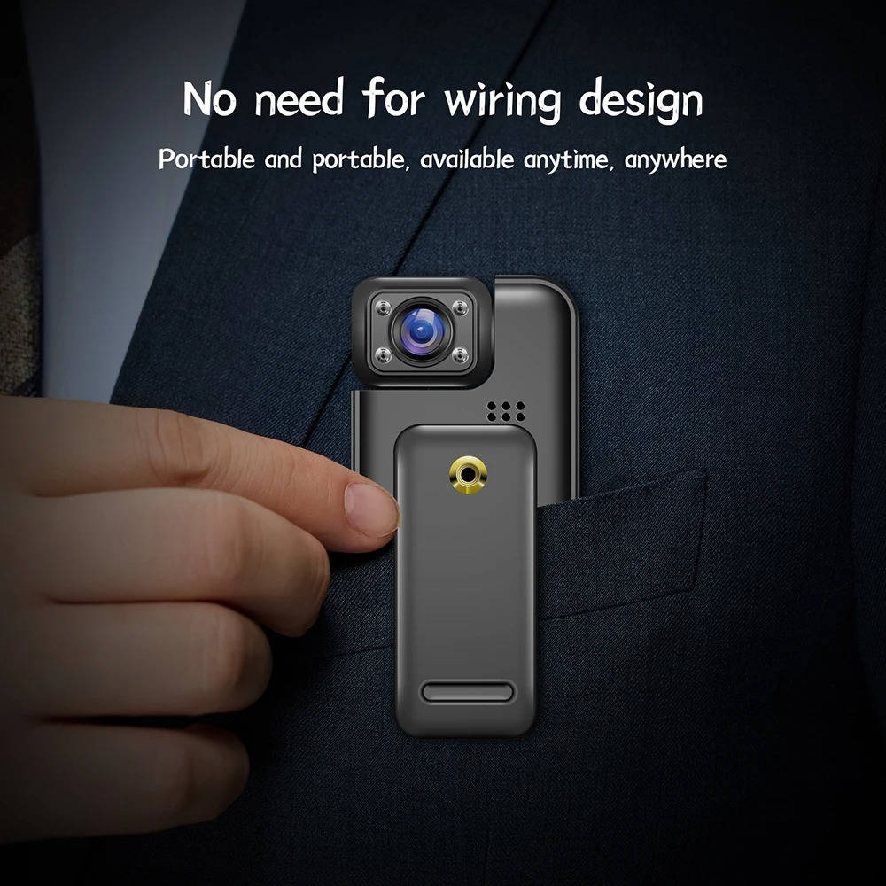 4K Mini Body Camera: WiFi Recording That Fits in Your Pocket