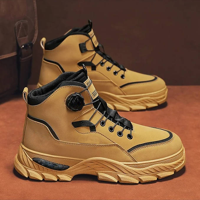 Rugged Heavy Duty Work Boots: All-Day Comfort on the Job