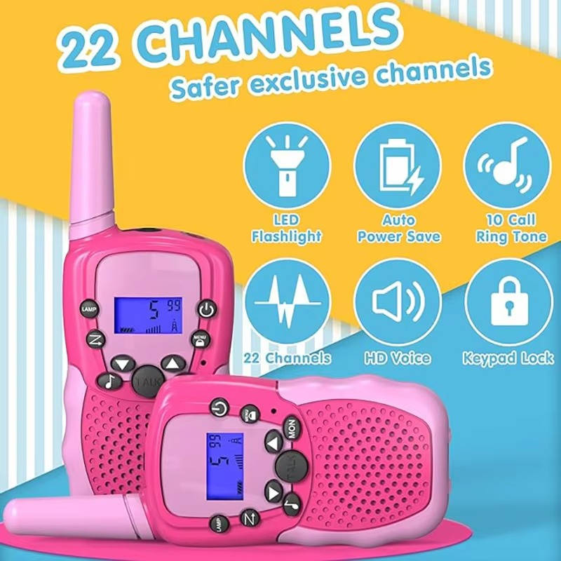 Kids Walkie Talkies: 3-Piece Set for Group Play